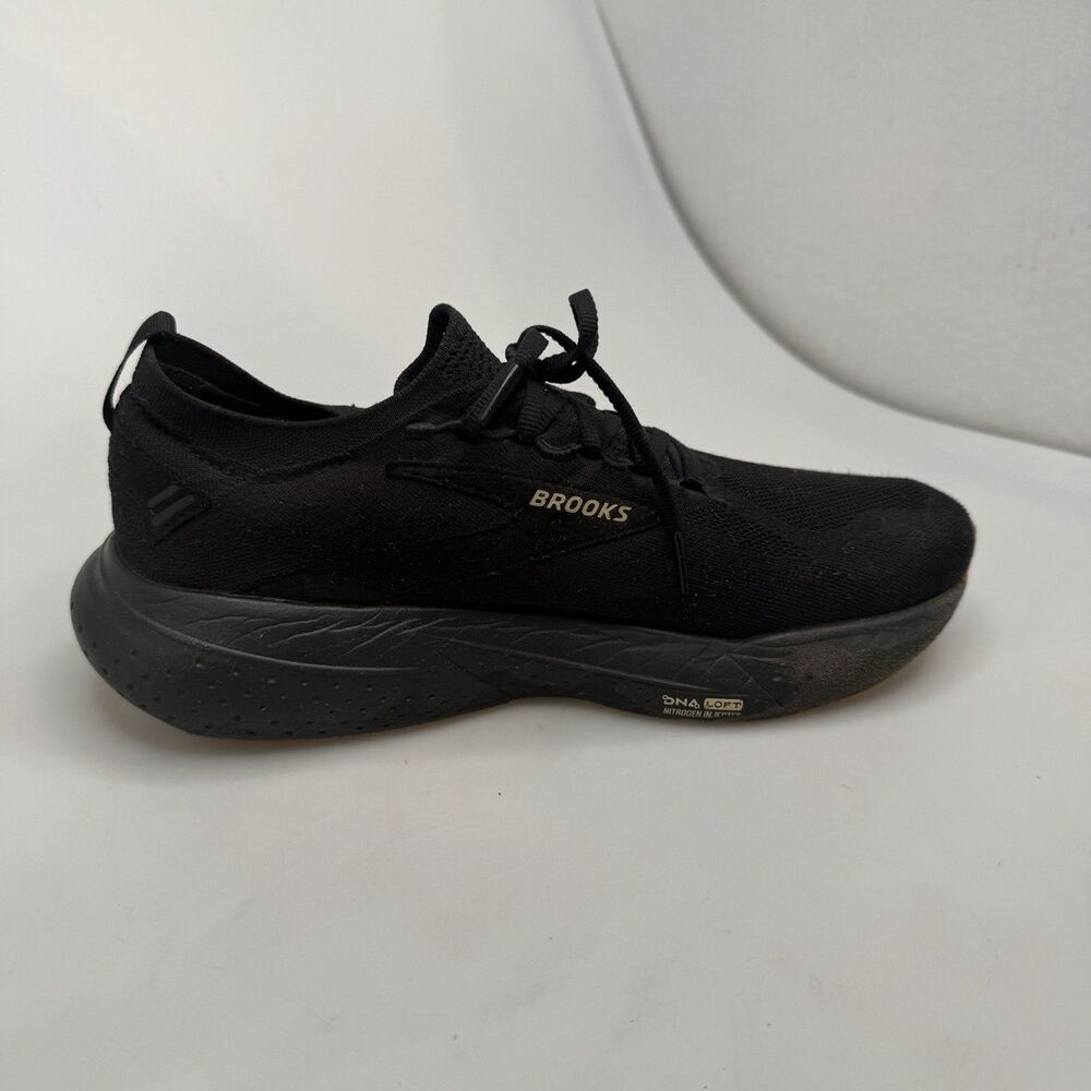 Brooks Glycerin 21 StealthFit Running Shoes Men's 9.5 EU 43 Black No Insoles GUC - Picture 10 of 14